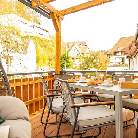 Design Trifft Harmonie Nahe Triberger Wasserfaelle Triberg im Schwarzwald